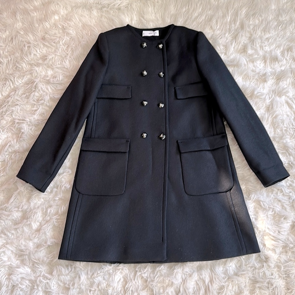 NWT Mango Peacoat Size M.